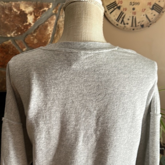 Women’s Handmade Lucky Sweatshirt Plus Size 2XL  Gray - Picture 7 of 10